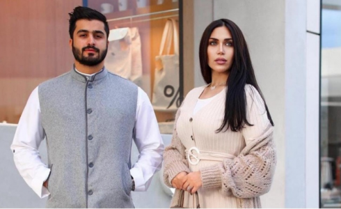 الدكتورة خلود وزوجها أمين