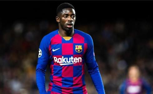 لاعب برشلونة عثمان ديمبلي