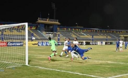 مباراة بين فريقين في الدوري المصري