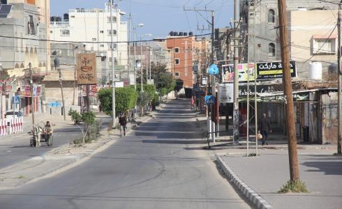 فرض اغلاق شامل في غزة لمنع تفشي فيروس كورونا
