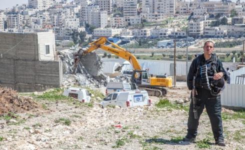 عمليات الهدم الإسرائيلية في الضفة