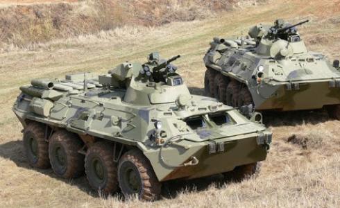 مدرعة سورية روسية