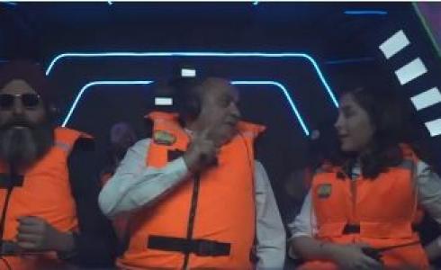 برنامج رامز عقله طار الحلقة 18 كاملة - طارق يحيى