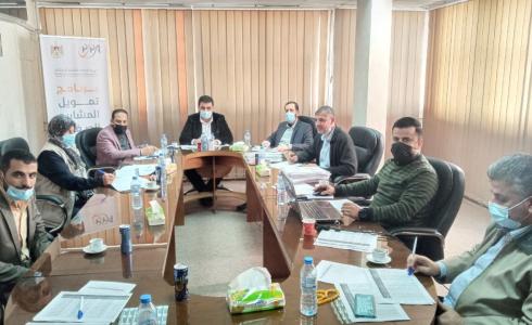 الموافقة على تمويل 26 مشروع ستشغل 120 عامل بشكل مستدام في غزة