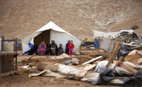 أرشيفية- الاحتلال يطرد عائلات من خربة ابزيق