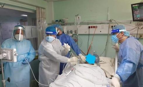 الصحة: علاج حالات كوفيد الحرجة باستخدام تقنية المنظار المستحدثة بمستشفى غزة الأوروبي