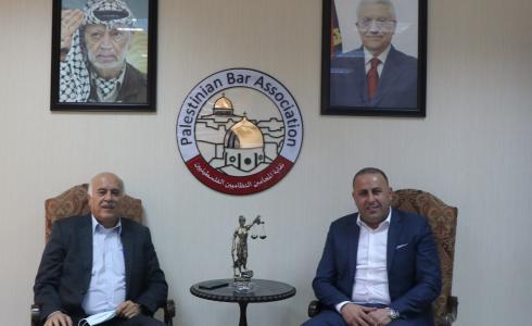 تفاصيل لقاء نقيب المحامين مع جبريل الرجوب بشأن الانتخابات