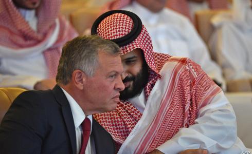 ولي العهد السعودي وملك الأردن - أرشيف