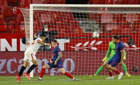 هدف اشبيلية في مرمى اتلتيكو مدريد