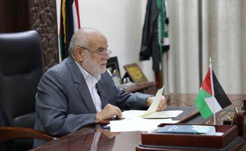 رئيس المجلس التشريعي بالإنابة أحمد بحر