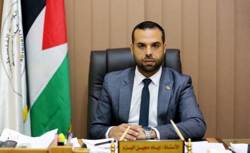 إياد البزم المتحدث باسم وزارة الداخلية في غزة