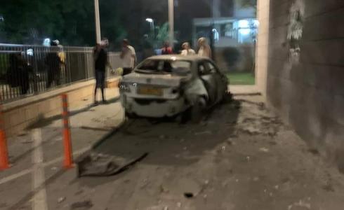 من آثار صواريخ غزة على عسقلان اليوم