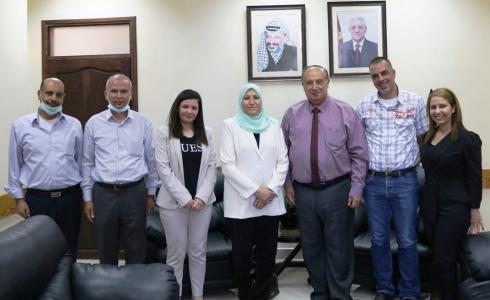 أبو مويس وحمد يبحثان آليات تعزيز تمكين المرأة في مؤسسات التعليم العالي