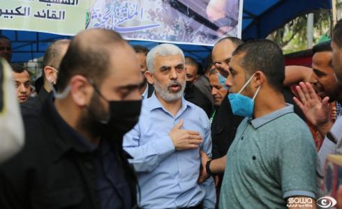 يحيى السنوار ظهر في غزة أمس السبت