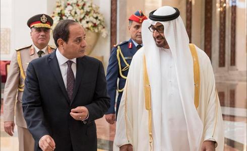 محمد بن زايد والسيسي