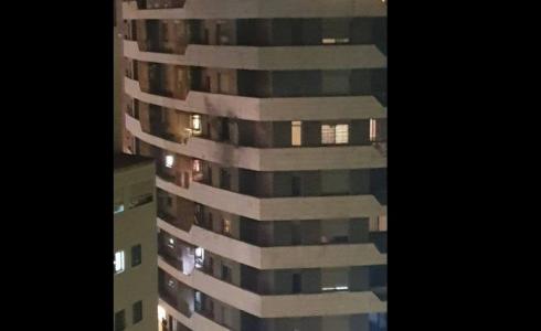 إصابة مباشرة لمبنى في أسدود من صواريخ المقاومة في غزة