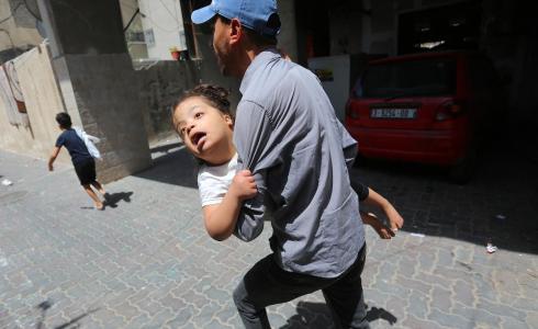 من آثار العدوان الإسرائيلي على غزة