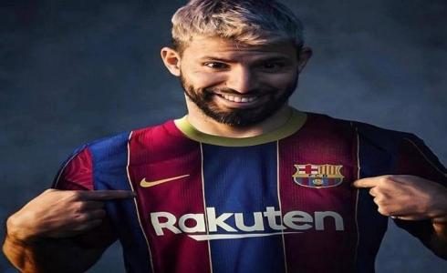 أجويرو لاعب برشلونة الجديد