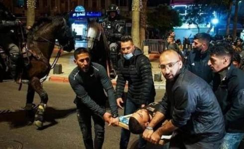 نقل اصابة في القدس