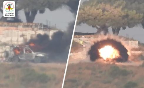 من استهداف الجيب الإسرائيلي على حدود غزة