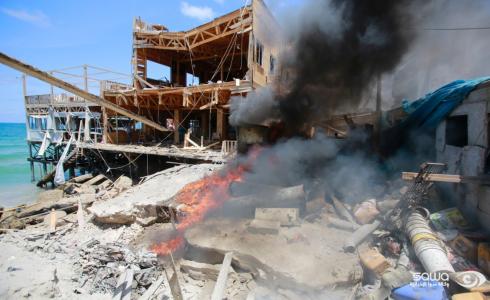 قصف مالديف غزة