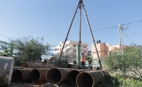 آبار مياه في غزة