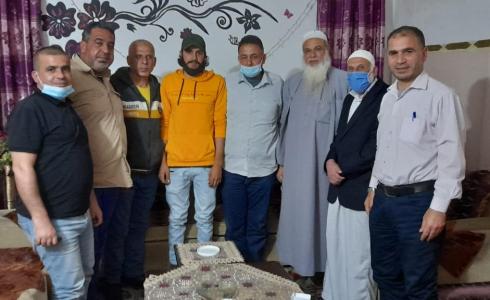 صلح عشائري بين عائلتين بغزة