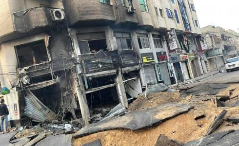 قصف إسرائيلي على غزة