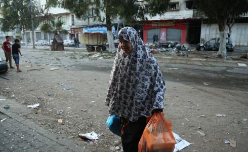 سكان غزة تضرروا بفعل القصف الإسرائيلي