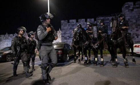 قوات الاحتلال الاسرائيلي تقتحم مدينة القدس