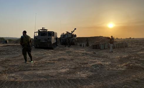 تعزيزات الجيش الإسرائيلي على حدود قطاع غزة