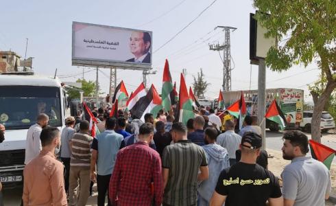 جماهير تحتشد لاستقال الوفد المصري