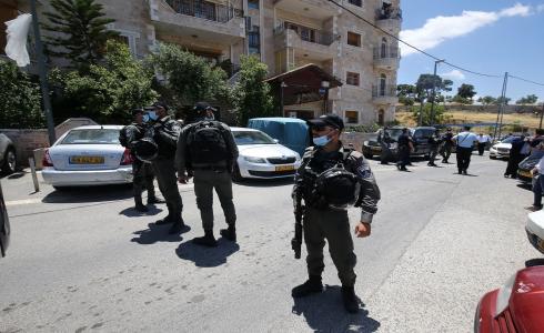 مواجهات مستمرة بين الشبان في بلدة عقربا وجيش الاحتلال