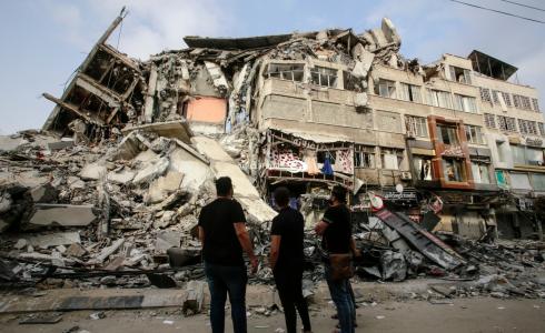 دمار كبير خلّفه القصف الإسرائيلي على غزة