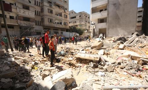 منزل مدمر في غزة خلال الحرب الأخيرة على القطاع