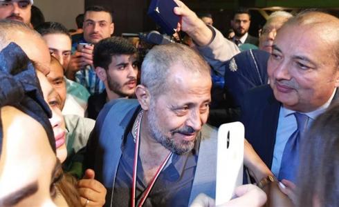 جورج وسوف مع جمهوره