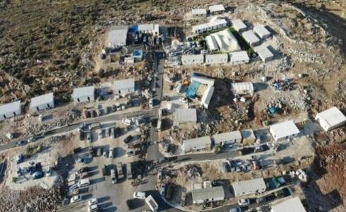 مستوطنة إفيتار على جبل صبيح