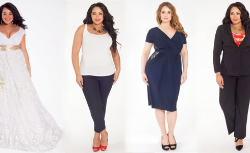 عارضات ملابس مقاسات كبيرة