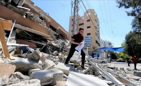 قصف عمارة كحيل - تعبيرية