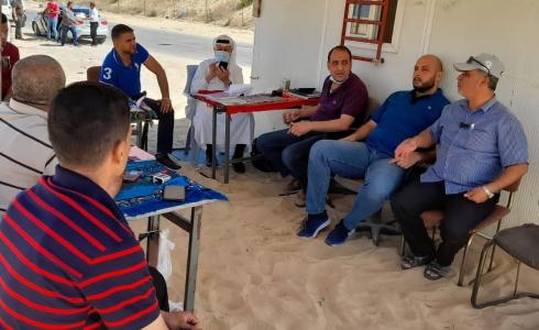 مقالع الرمال تشكل لجنة متابعة مناسيب أراضي الحي الياباني بخانيونس