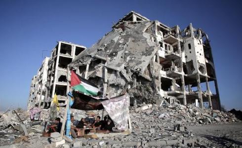 الدمار الذي خلفه العدوان الاسرائيلي على غزة