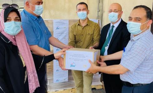 جايكا تقدم دعم طاريء بالادوية والمعدات الطبية لمستشفيات قطاع غزة  