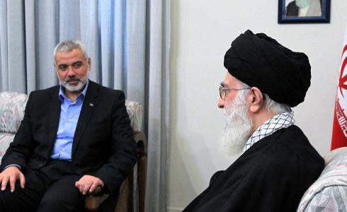 خلال زيارة اسماعيل هنية إلى إيران - ارشيف