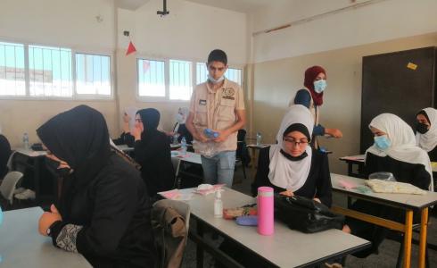 مركز شباب الأمة يستقبل طلبة الثانوية العامة في خان يونس