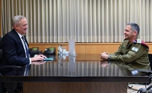 أفيف كوخافي وبيني غانتس