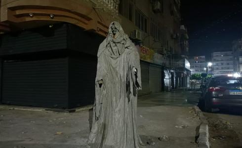 التمثال الذي ظهر في محافظة الإسماعيلية
