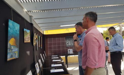 المزاد الفني الصامت - جنين