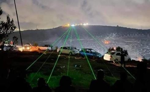 بدء فعاليات الإرباك الليلي في نابلس