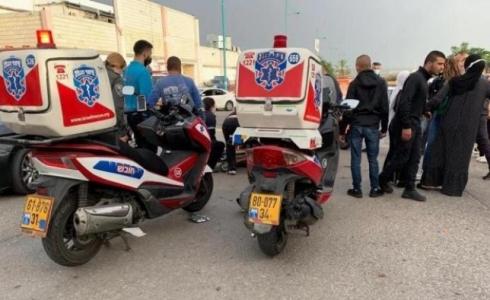 طواقم الانقاذ في النقب