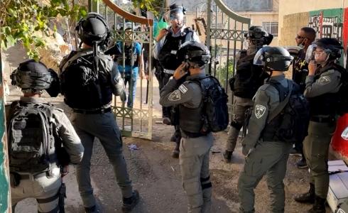 الاحتلال قمع مسيرة في حي بطن الهوى